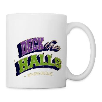 sayings bedroom humor dogs owner christmas tree - Tasse - Weiß - Rechts