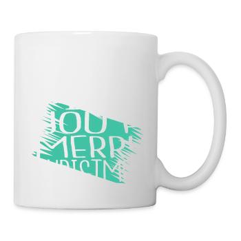 present sea cute gift fishing tournaments - Mug - white - Right