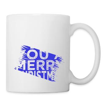 pêcheur dinosaures pêche achigan pêche drôle - Mug blanc - blanc - Droite