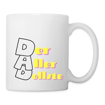 DAD - der aller dollste - Tasse - Weiß - Rechts