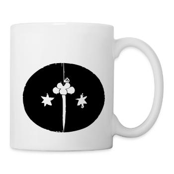 Sun Moon Mosaic Astrology Symbol Vector 07 - Mug - white - Right