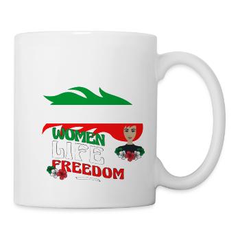 Cute Iranian Women - Women Life Freedom - Mug blanc - blanc - Droite