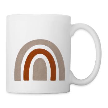 Regenbogen - Tasse - Weiß - Rechts