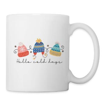 Hello Cold Days - Winter - Mug - white - Right