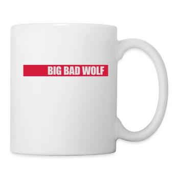 Citation du Grand Méchant Loup - Mug blanc - blanc - Droite