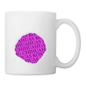 drôle disant drôle cool chien ami humour - Mug blanc - blanc - Droite