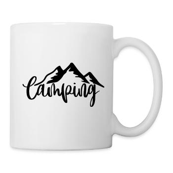 Camping - Mug blanc - blanc - Droite
