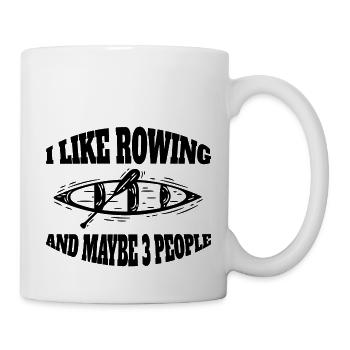 Rower Saying Rower Funny Rowing Rowing Club - Mug - white - Right