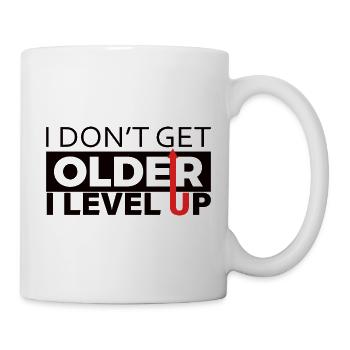 I Don't Get Older I Level Up - Gaming Quote - Mug - white - Right