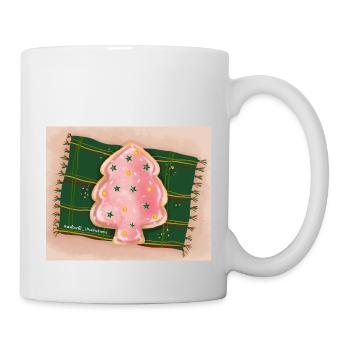 Cookies Wehnachten - Mug blanc - blanc - Droite