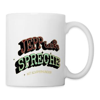 zitat tier spaß hundeliebhaber boxer statement - Tasse - Weiß - Rechts