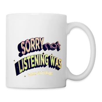 birthday present funny quote present animal - Tasse - Weiß - Rechts
