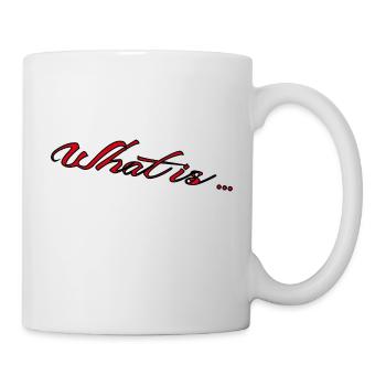 What is - Tasse - Weiß - Rechts