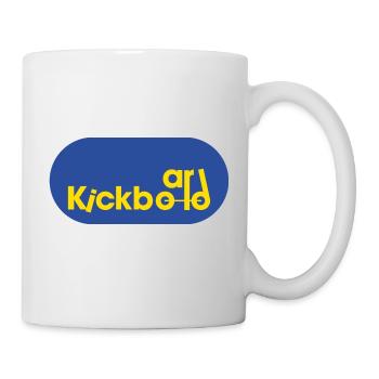 Kickboard Logo - Tasse - Weiß - Rechts