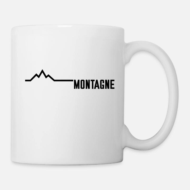 Montagne - Mug blanc - blanc