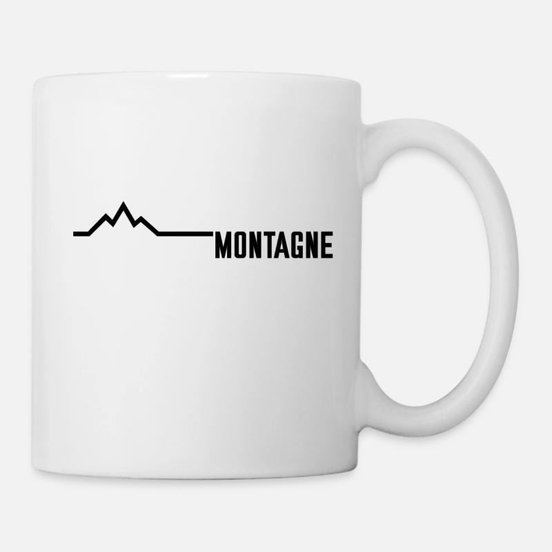 Montagne - Mug blanc - blanc