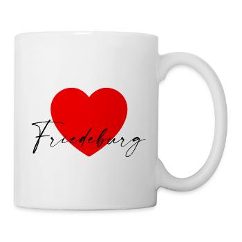 i Love Friedeburg - Tasse - Weiß - Rechts