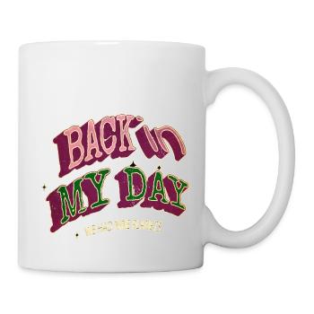 vaisseau spatial cool cadeau humour anniversaire cadeau idée - Mug blanc - blanc - Droite