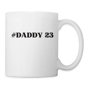 Daddy 23 Dad Papa - Mug blanc - blanc - Droite