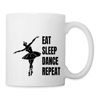 Ballet Dancer Ballerina Dance Class Gift Dance - Mug blanc - blanc - Droite