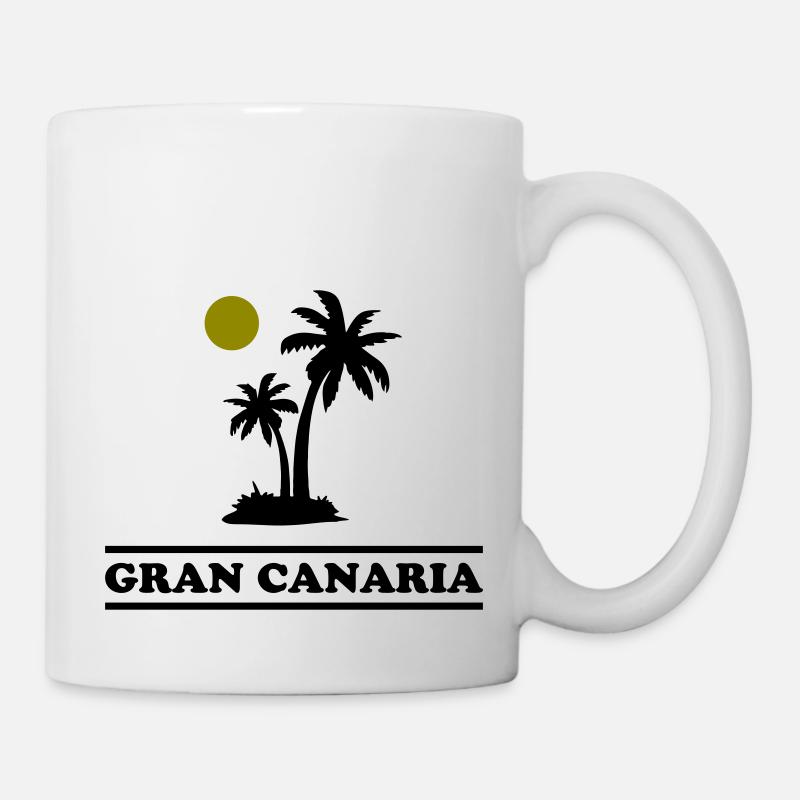 Gran Canaria - Tasse - Weiß