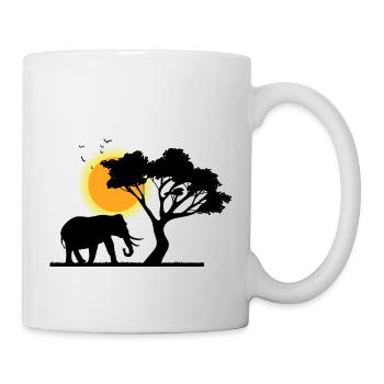 Safari Zoo Animals Wildlife - Mug - white - Right