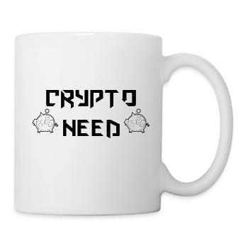Trading de Bitcoin et d'actions cryptographiques - Mug blanc - blanc - Droite