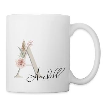 Annabell Name Boho - Tasse - Weiß - Rechts