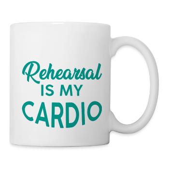 La répétition est mon cardio 4 - Mug blanc - blanc - Droite