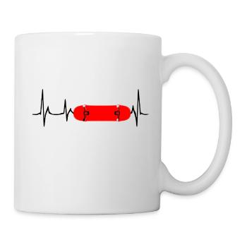 Skateboard SUP Surfing - Mug - white - Right