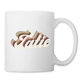tatie vintage - Mug blanc - blanc - Droite