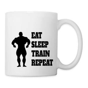 Fitness Athlètes Sports Musculation Sports de fitness - Mug blanc - blanc - Droite