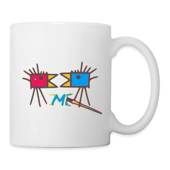 Birds in love - Mug - white - Right