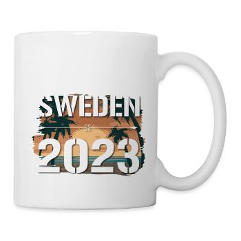 Suède 2023 - Mug blanc - blanc - Droite