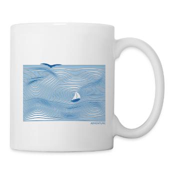 Aventure - Mug blanc - blanc - Droite