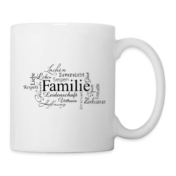 FAMILLE - Mug blanc - blanc - Droite