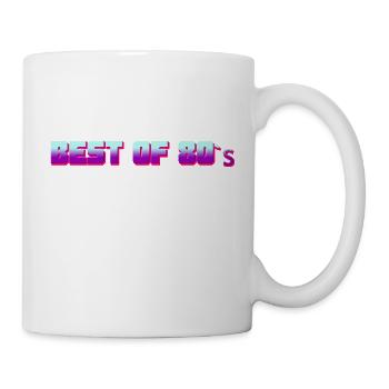 Best of 80 - Tasse - Weiß - Rechts
