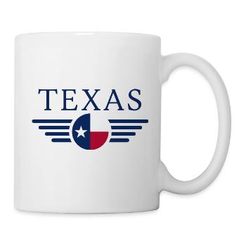 Texas - Tasse - Weiß - Rechts