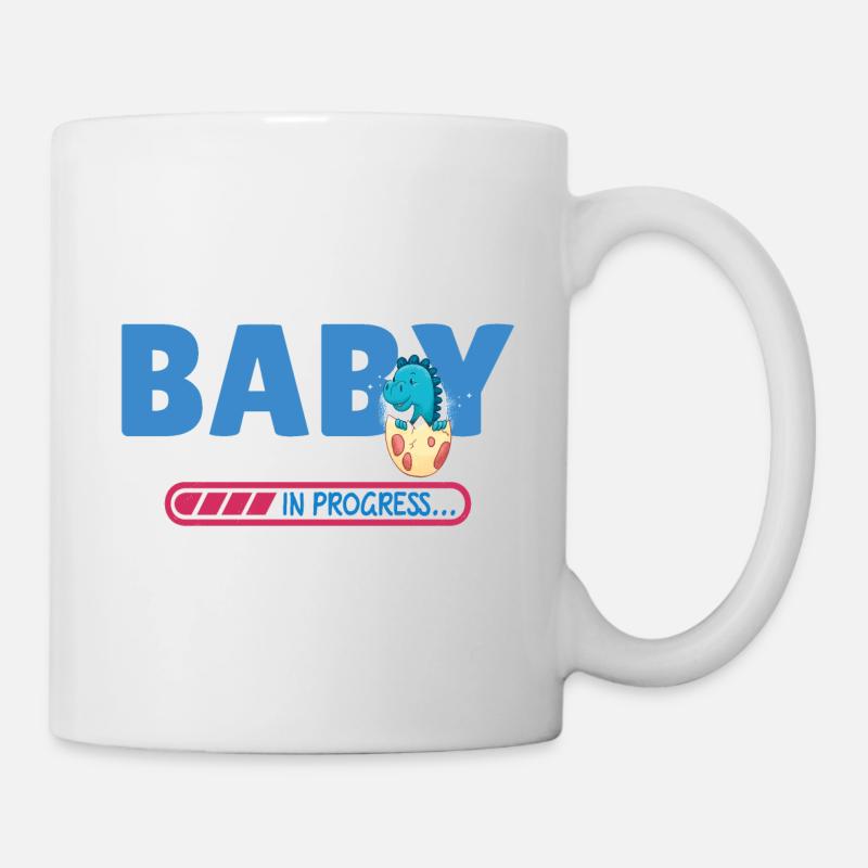 Baby in progress - Mug - white