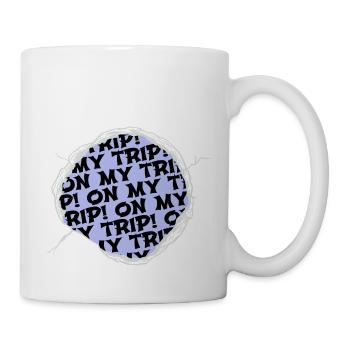 cool buy birthday travel backpacking fun awesome - Tasse - Weiß - Rechts