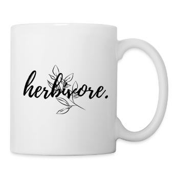 Herbivore - Tasse - Weiß - Rechts