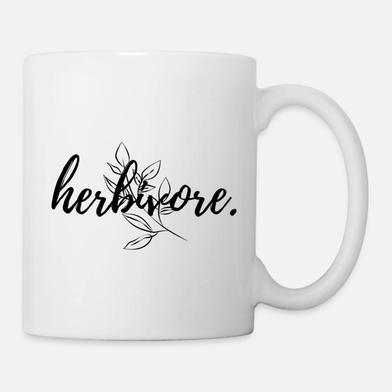 Herbivore - Tasse - Weiß