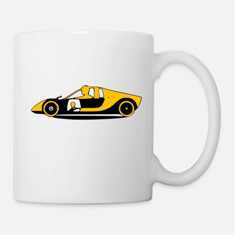 Voiture de sport - Mug blanc - blanc