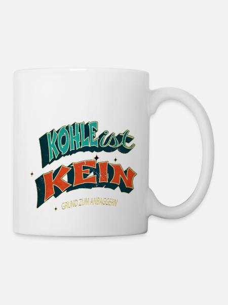 humor politik aufforderung berge klimawandel - Tasse - Weiß