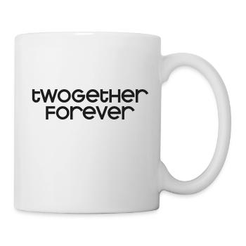 Ensemble pour toujours - Mug blanc - blanc - Droite