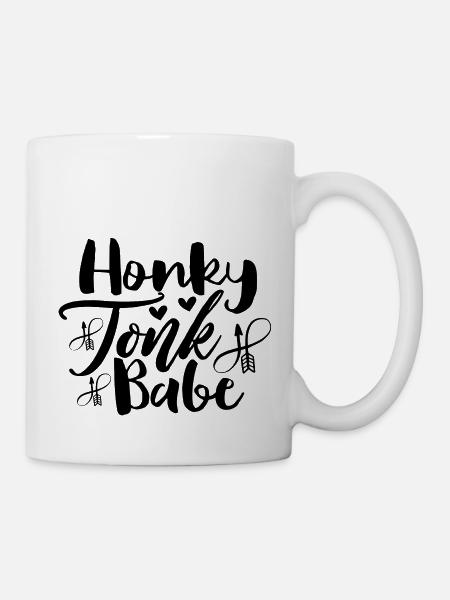 Honky Tonk Babe - Tasse - Weiß