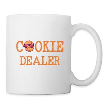 Revendeur de cookies - Mug blanc - blanc - Droite