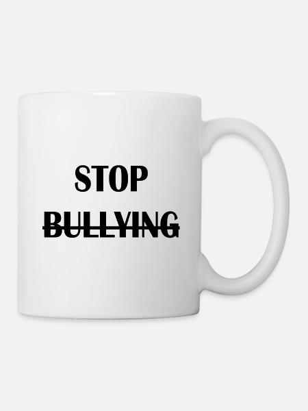 STOP BULLYING - Mug blanc - blanc