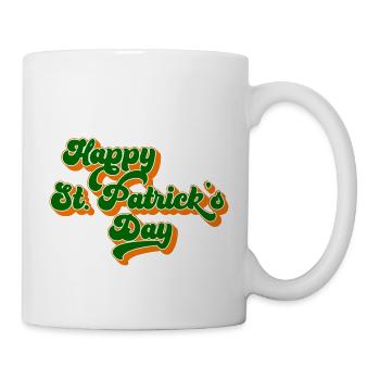 Happy St. Patrick's Day - Mug - white - Right