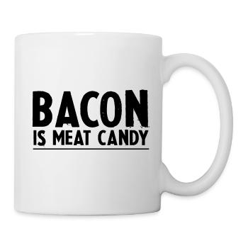 Bacon Is Meat Candy 3 - Mug - white - Right